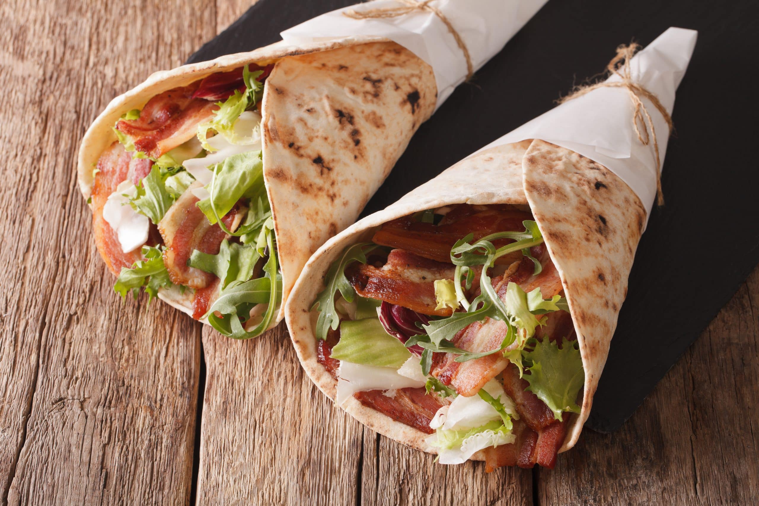 BLT Tortilla Wraps - The Healthy Employee